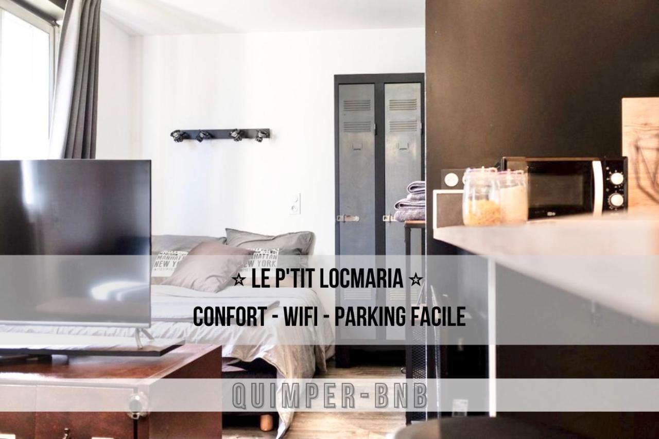 Le Ptit Locmaria - Calme - Wifi - Proche Centre Ville Quimper Extérieur photo